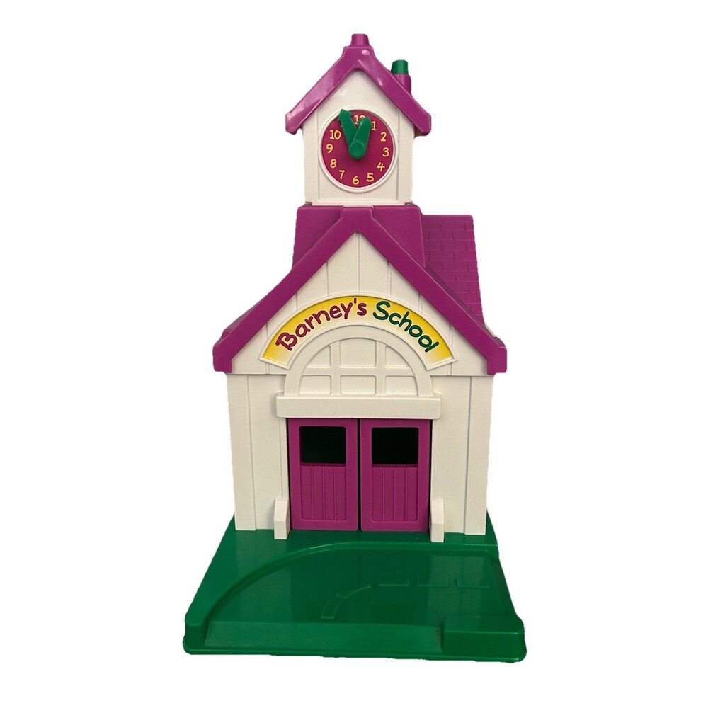 BARNEY Barney's School House Only No Figures Vintage 1993 Lyons Group